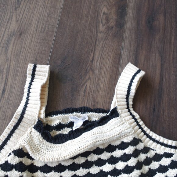 Cute Vest Sweater By Tribal Jeans Knit Tank-Top - Picture 3 of 4